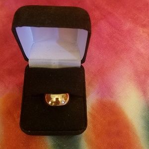 Stampd Jewelry - 14k vintage wide gold band Stampd Jewelry - 14k vintage wide gold band